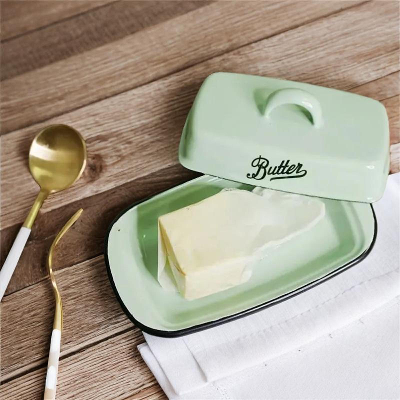 Modern Ceramic Butter Tray wit - Meal Prep Bowl recension och pris