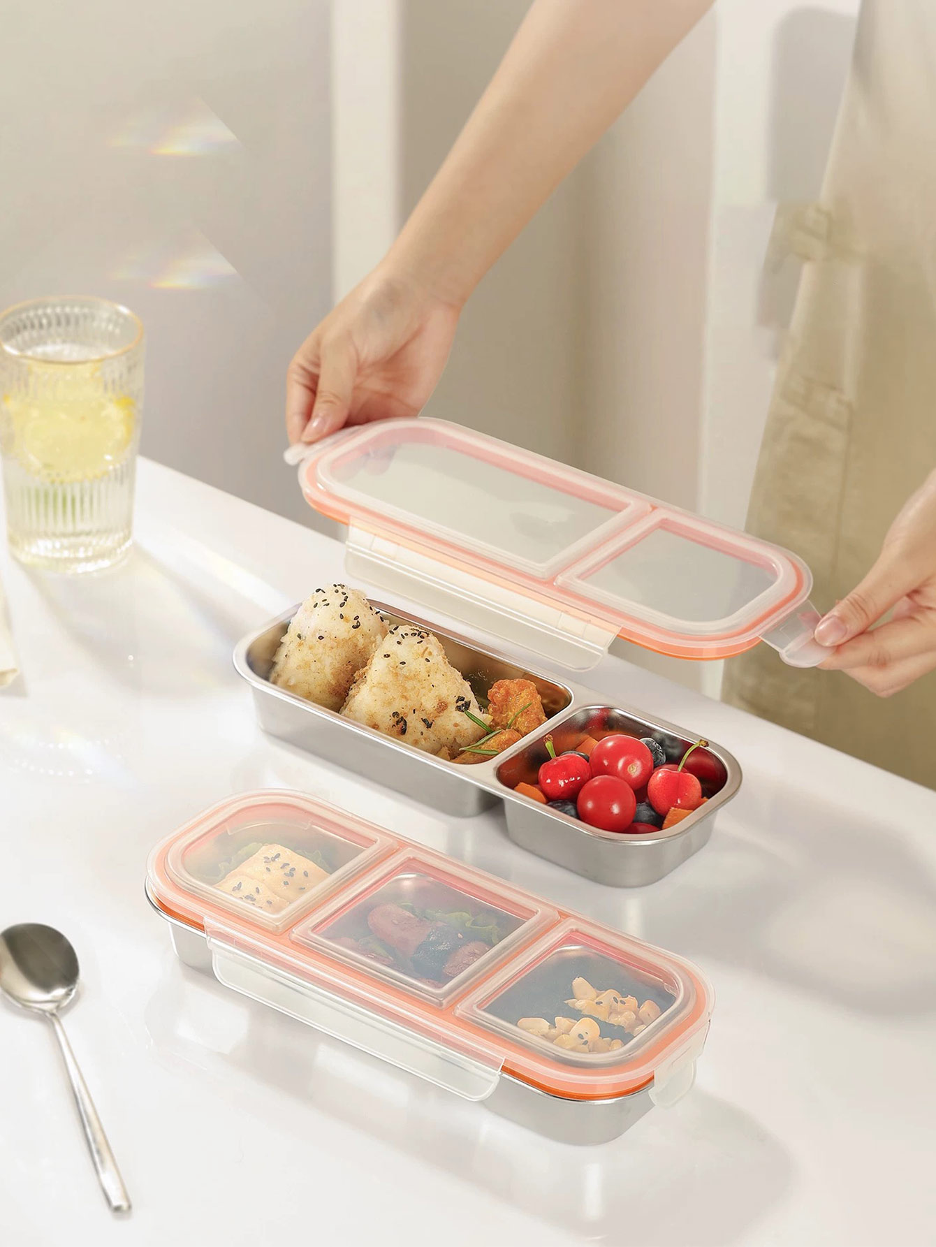Stainless Steel Light Food Min - Meal Prep Bowl recension och pris