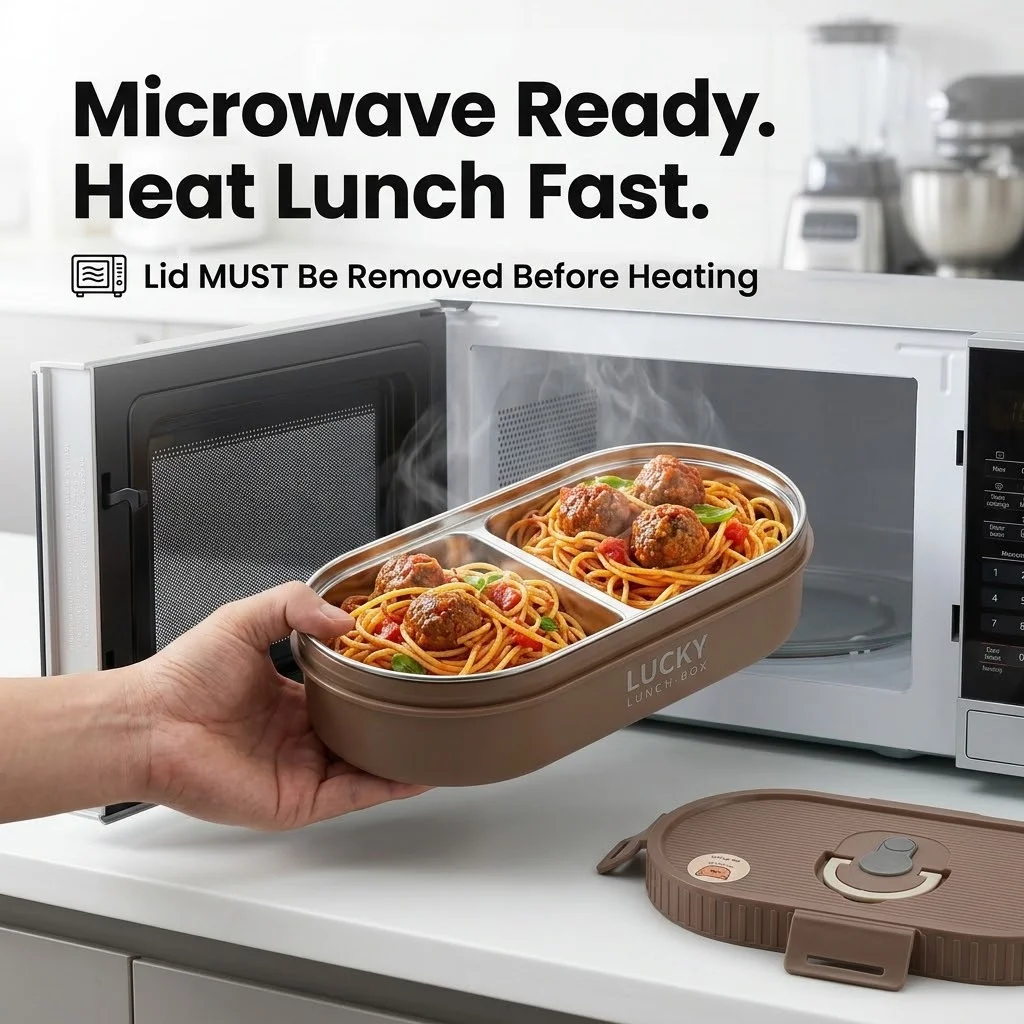 304 Stainless Steel Bento Box  - Meal Prep Or Prep Meal recension och pris