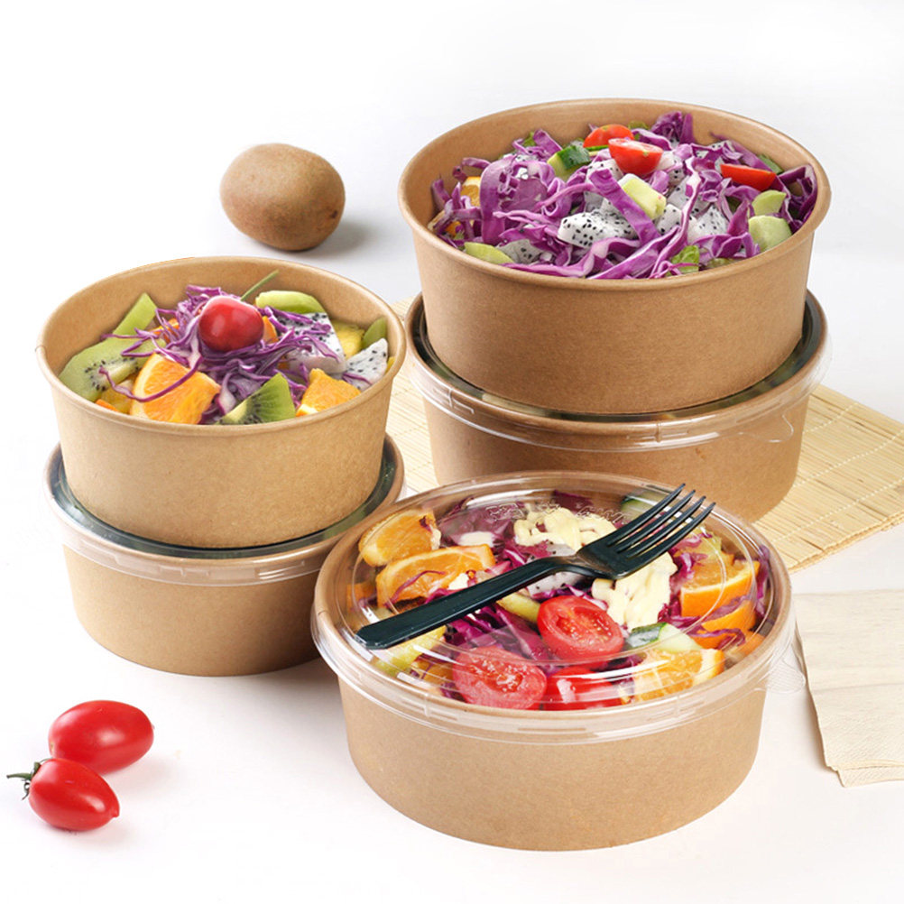 20pcs Kraft Paper Bowls Meal P - Meal Prep Bowl recension och pris